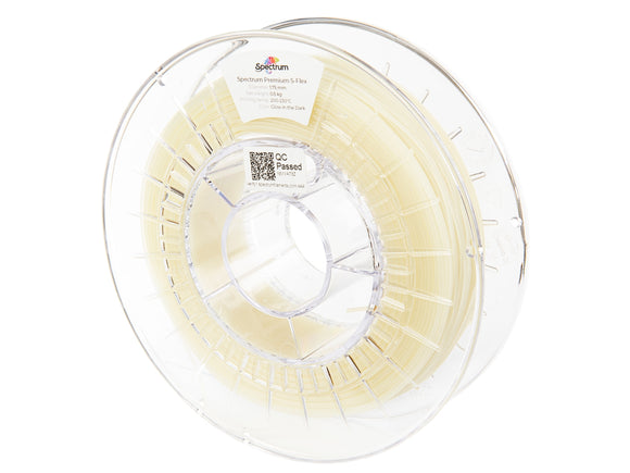 Filament Spectrum S-Flex 90A 1.75mm GLOW IN THE DARK 0.5kg