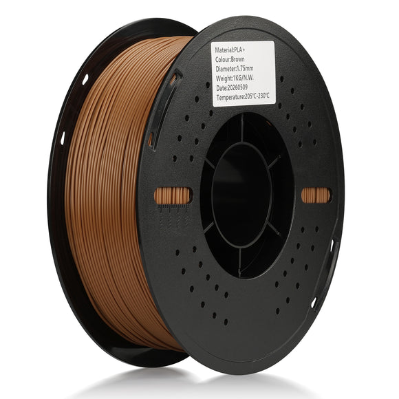 PLA+ filaments,1.75mm,Brown,1kg/roll Landu