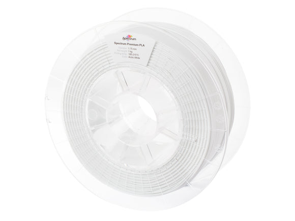 Filament Spectrum PLA Premium 1.75mm ARCTIC WHITE 1kg