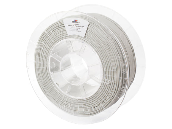 Filament Spectrum PLA Premium 1.75mm LIGHT GREY 1kg