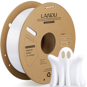 PLA+ filaments,1.75mm,White,1kg/roll Landu - 0
