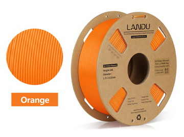 PLA+ filaments,1.75mm,Orange,1kg/roll - 0