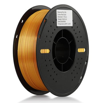 PLA Silk Dual Color filaments,1.75mm,Red -gold,1kg/roll Landu