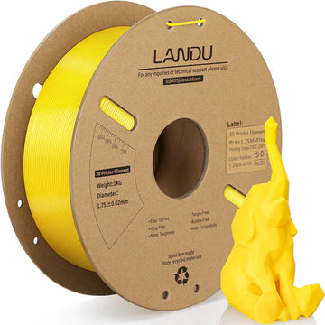PLA+ filaments,1.75mm,Yellow,1kg/roll Landu - 0
