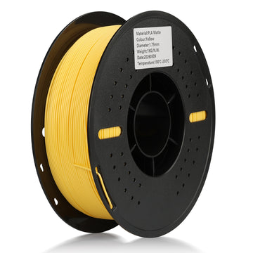 PLA Matte filaments,1.75mm,Yellow,1kg/roll Landu