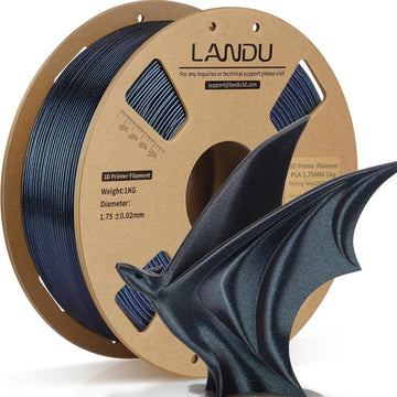 PLA Chameleon filaments,1.75mm,Burning titanium,1kg/roll Landu - 0