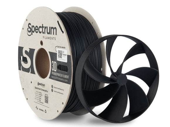 Filament Spectrum GreenyPro 1.75mm TRAFFIC BLACK 1kg
