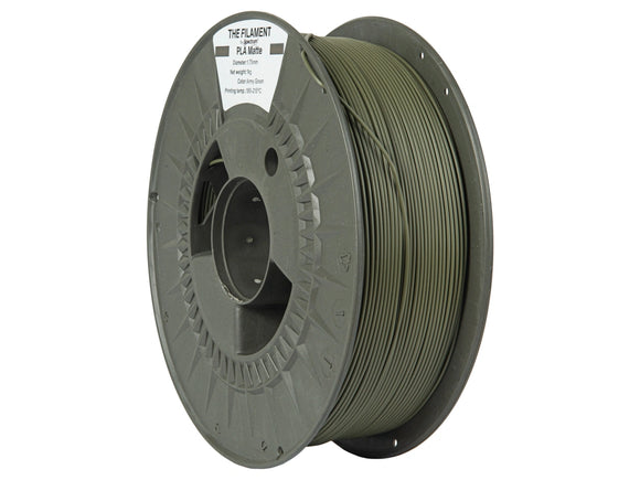 The Filament PLA Matte 1.75mm ARMY GREEN 1kg